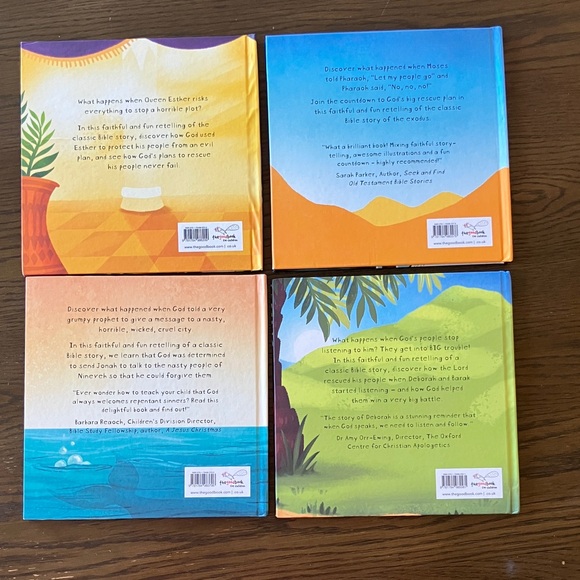 Children's Book Set - Esther, Moses, Jonah, Deborah - Picture 2 of 6